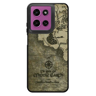 The lord of the rings middle earth map ASCK Motorola Moto G 2026 Case