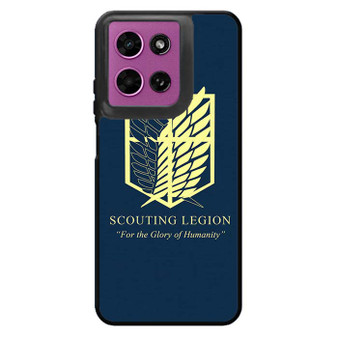 Attack on The Titan Scouting Legion Motorola Moto G 2026 Case