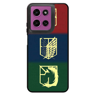 Attack on Titan logos Motorola Moto G 2026 Case