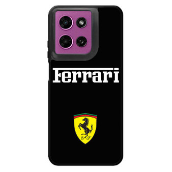 Black Ferrari Motorola Moto G 2026 Case