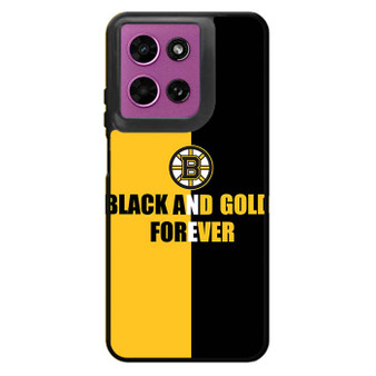 Boston Bruins Black And Gold Forever Motorola Moto G 2026 Case