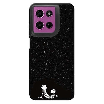 Calvin and Hobbes Under The Night Sky Motorola Moto G 2026 Case