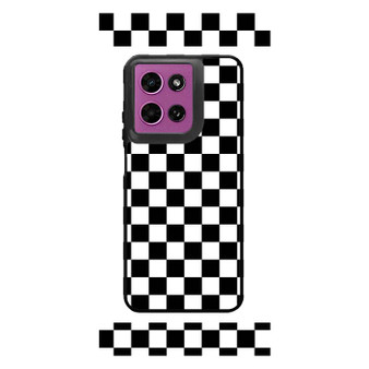Checkerboard Distortion Motorola Moto G 2026 Case