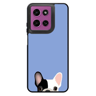 Cute French Bulldog Light Blue Motorola Moto G 2026 Case