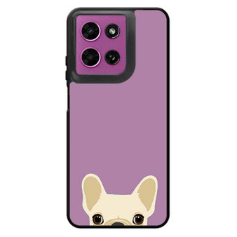 Cute French Bulldog pink Motorola Moto G 2026 Case