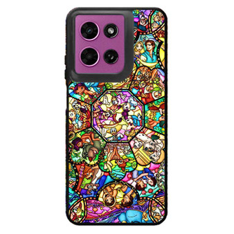 disney characters stained glass Motorola Moto G 2026 Case