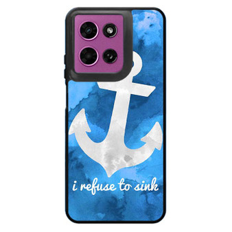 I refuse to sink Motorola Moto G 2026 Case