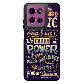 J.K. Rowling Quotes Motorola Moto G 2026 Case