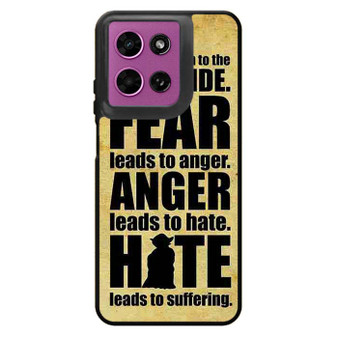 Master Yoda Quotes Motorola Moto G 2026 Case