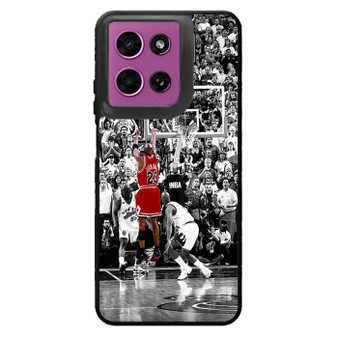 Michael Jordan Last Shot Motorola Moto G 2026 Case