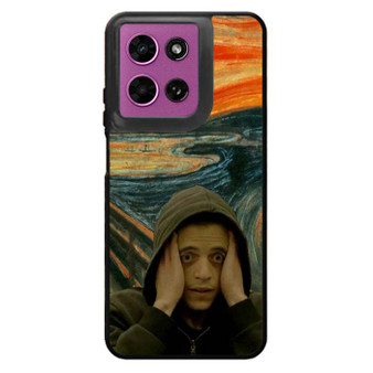 Mr Robot on paint Motorola Moto G 2026 Case