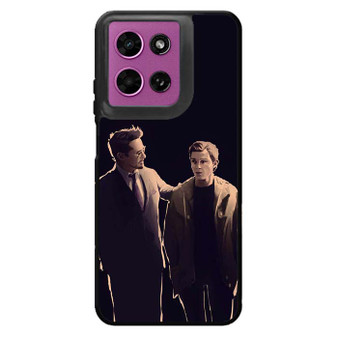 Peter Parker and Tony Stark Motorola Moto G 2026 Case