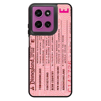 pink disneyland ticket Motorola Moto G 2026 Case