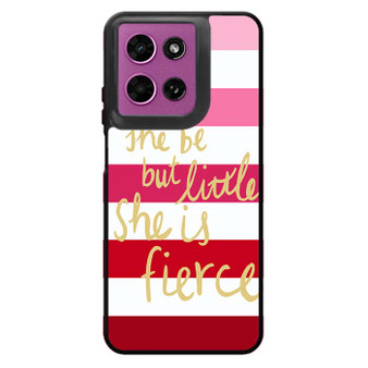 pink strip quotes Motorola Moto G 2026 Case