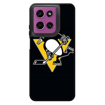 Pittsburgh Penguins Black Motorola Moto G 2026 Case