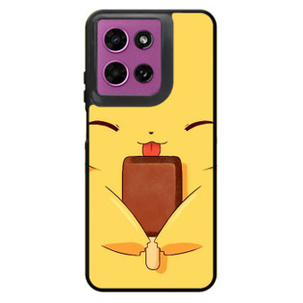 Pokemon Pikachu eating ice stick Motorola Moto G 2026 Case