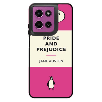 pride and prejudice penguin Book pink Motorola Moto G 2026 Case