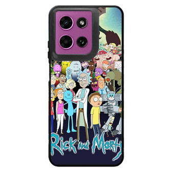 Rick And Morty All Character Motorola Moto G 2026 Case