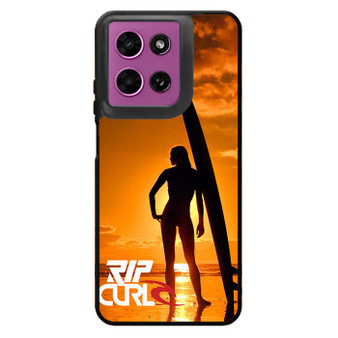 Rip Curl Sunset Surfing Girl Motorola Moto G 2026 Case