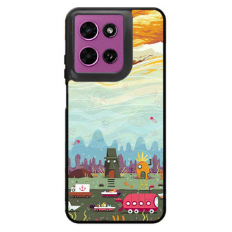 Spongebob Arts Motorola Moto G 2026 Case