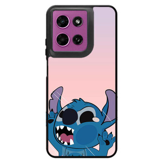 Stitch Funny Hitting Glass Motorola Moto G 2026 Case