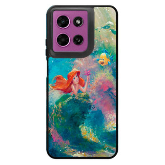 the little mermaid painting Motorola Moto G 2026 Case