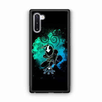Avatar The Legend of Aang Neon Art Samsung Galaxy Note 10 Case