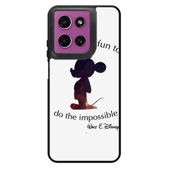 Walt Disney Quote 1 Motorola Moto G 2026 Case