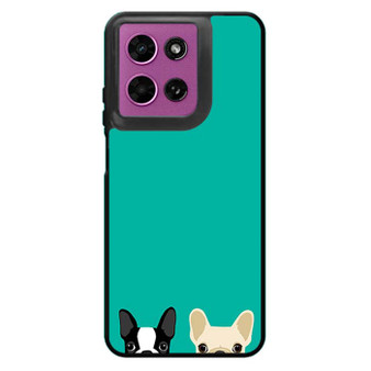 Watching Boston Terrier & French Bulldog Motorola Moto G 2026 Case