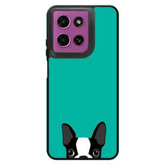 Watching Boston Terrier 1 Motorola Moto G 2026 Case