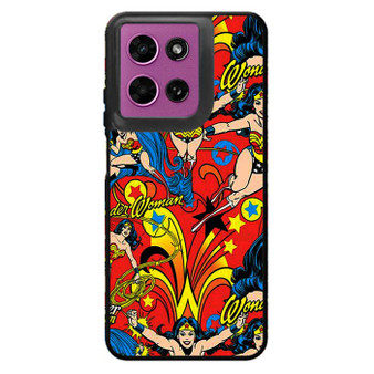 Wonder Woman Collages 2 Motorola Moto G 2026 Case