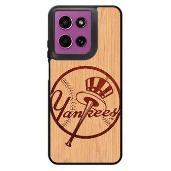yankees wood Motorola Moto G 2026 Case