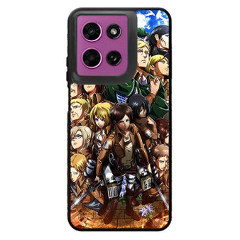Attack on Titan All Characters Motorola Moto G 2026 Case