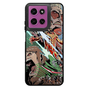 Attack on Titan Charge Motorola Moto G 2026 Case