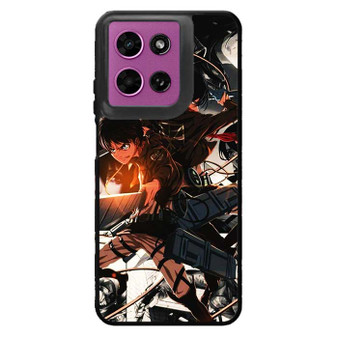 Attack on Titan Eren and Mikasa Motorola Moto G 2026 Case