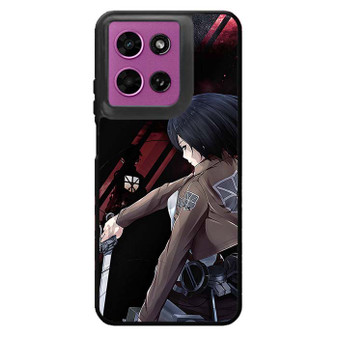 Attack On Titan Mikasa Quotes 2 Motorola Moto G 2026 Case