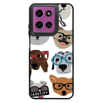 Cute Glasses Dog Motorola Moto G 2026 Case
