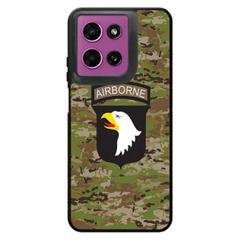 101st Airborne Division in Camo Motorola Moto G 2026 Case