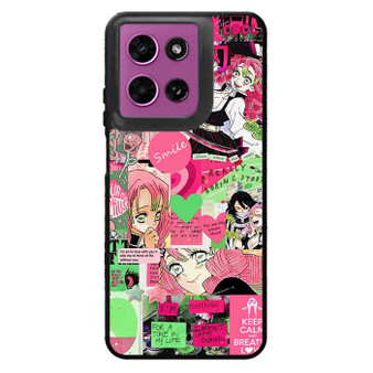 Demon Slayer Mitsuri Kanroji Collage Motorola Moto G 2026 Case