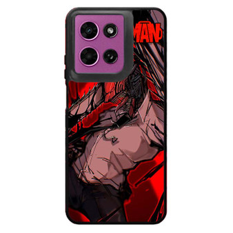 Denji Devil Mode in Red Motorola Moto G 2026 Case