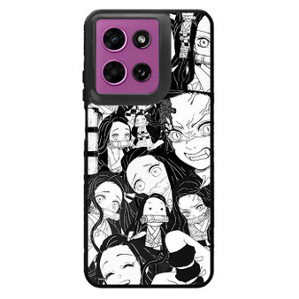 Nezuko Demon Slayer Collage Motorola Moto G 2026 Case