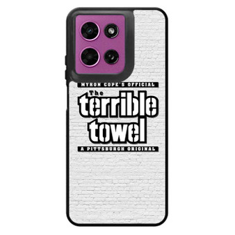 The Terrible Towel Pittsburgh Steelers in Brick Motorola Moto G 2026 Case