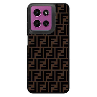 Fendi Brown Logo Art Motorola Moto G 2026 Case