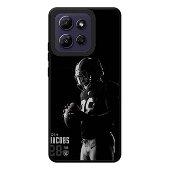 Las Vegas Raiders Josh Jacobs Motorola Moto G Play 2026 Case