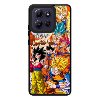 Son Goku Dragonball Collage Motorola Moto G Play 2026 Case