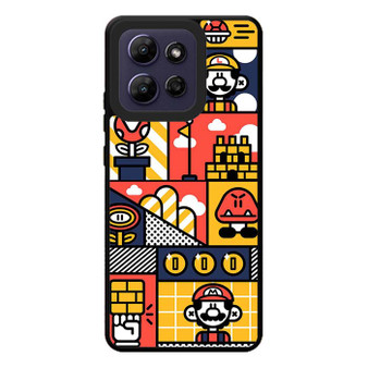 Super mario bross art Motorola Moto G Play 2026 Case