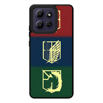 Attack on Titan logos Motorola Moto G Play 2026 Case