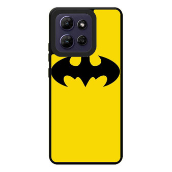 Batman Logo in Yellow Motorola Moto G Play 2026 Case