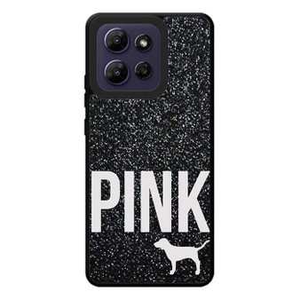 Black Glitter Victoria's Secret Motorola Moto G Play 2026 Case