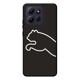 black puma half logo Motorola Moto G Play 2026 Case